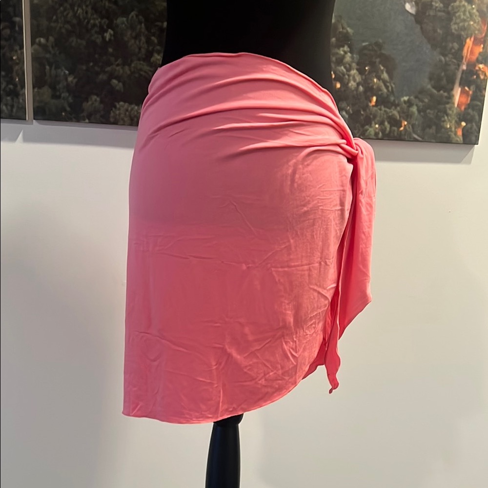NEW 90s Victoria's Secret Pink Swim Cover Sarong Multi Way Wrap